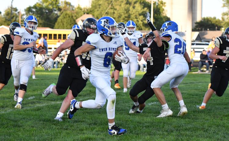Braxtin Fowler scored two second half touchdowns for the Titans. NCJ file photo