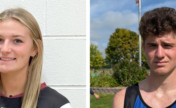 Each week during the school year, the Nance County Journal will select a male and female Athlete of the Week.