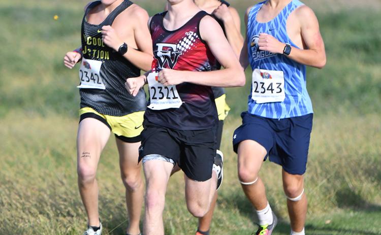 Tate Wood qualified for the State meet for the second year in a row. NCJ photos by Rick Holtz