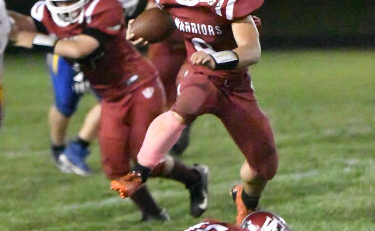 Cael Dubas finished with a career high 254 yards and 5 touchdowns in Fullerton’s 52-34 win over Riverside. NCJ photo by Rick Holtz
