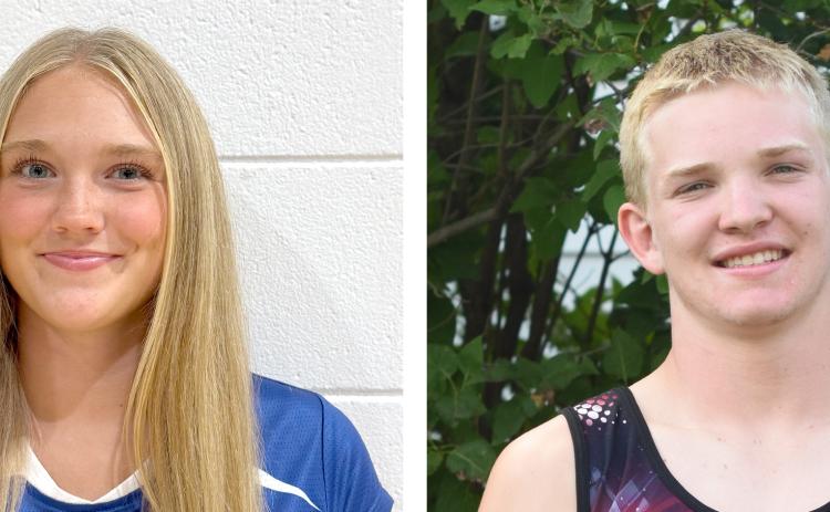 Each week during the school year, the Nance County Journal will select a male and female Athlete of the Week.