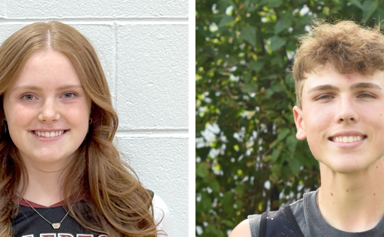 Each week during the school year, the Nance County Journal will select a male and female Athlete of the Week.