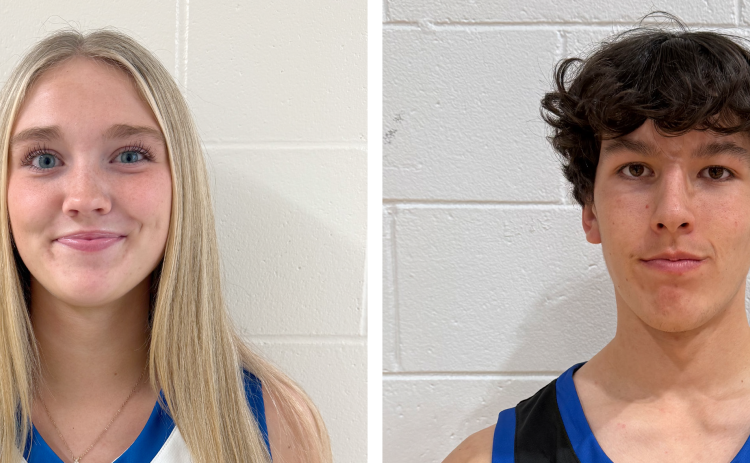 Each week during the school year, the Nance County Journal will select a male and female Athlete of the Week.