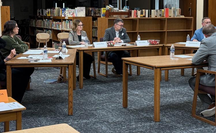 The Fullerton Board of Education interviewed one candidate on Wednesday for their superintendent opening. NCJ photo by Rick Holtz