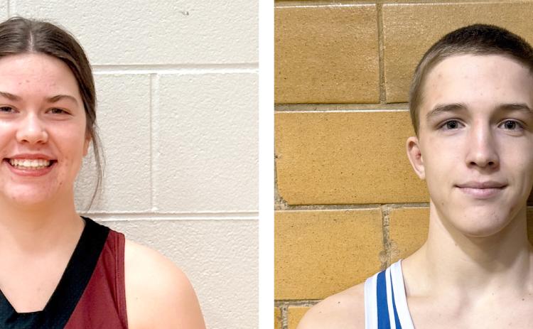 Each week during the school year, the Nance County Journal will select a male and female Athlete of the Week.