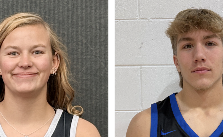 Each week during the school year, the Nance County Journal will select a male and female Athlete of the Week.