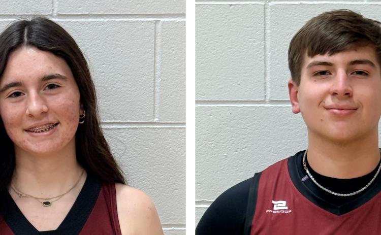 Each week during the school year, the Nance County Journal will select a male and female Athlete of the Week.
