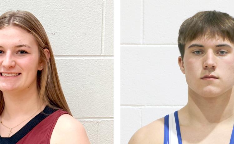 Each week during the school year, the Nance County Journal will select a male and female Athlete of the Week.