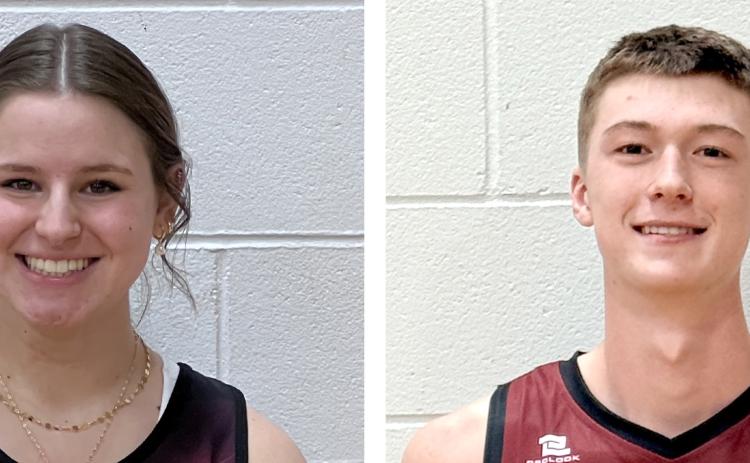 Each week during the school year, the Nance County Journal will select a male and female Athlete of the Week.