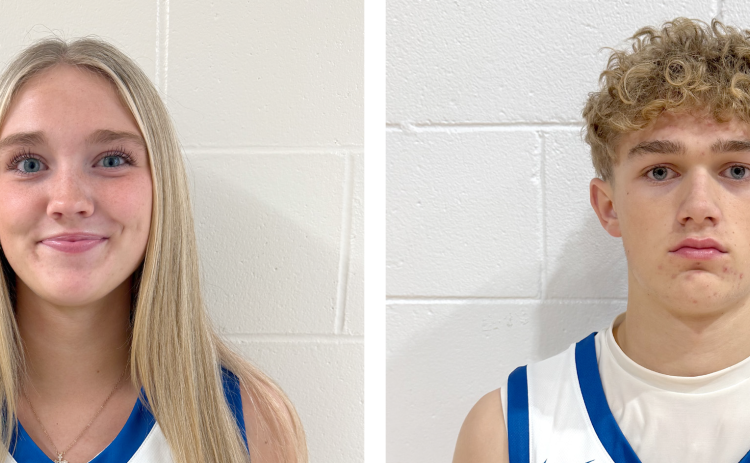 Each week during the school year, the Nance County Journal will select a male and female Athlete of the Week.
