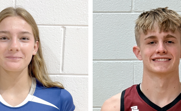 Each week during the school year, the Nance County Journal will select a male and female Athlete of the Week.
