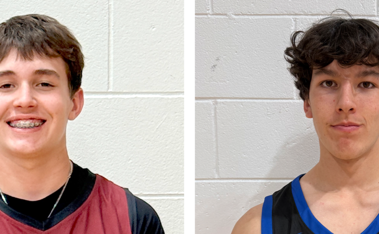 Each week during the school year, the Nance County Journal will select a male and female Athlete of the Week. This week the girls teams did not compete, so we selected two boys.