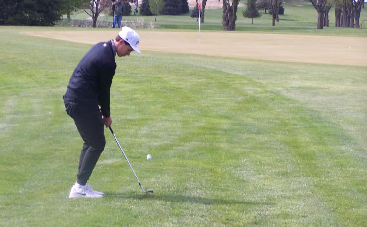 Kip Hamik fired a 79 on Thursday at the St. Cecilia Invite at Southern Hills Golf Course to finish sixth overall. Photo provided