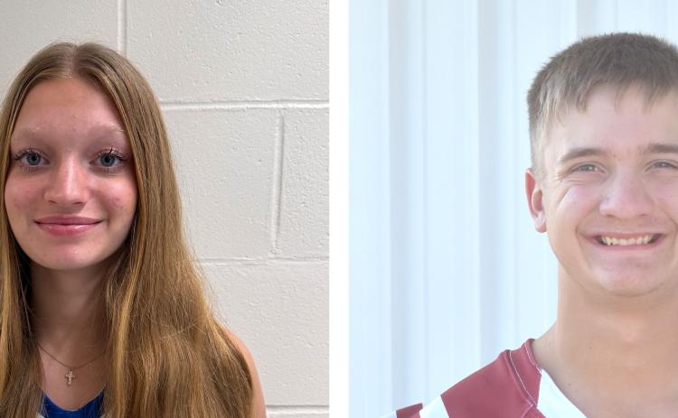 Each week during the school year, the Nance County Journal will select a male and female Athlete of the Week.