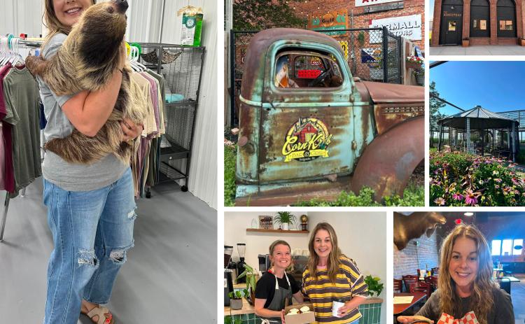 Shelby Kelly, a 2011 Fullerton grad, is hitting the road for her new social media channel, Next Town Over. Photos provided