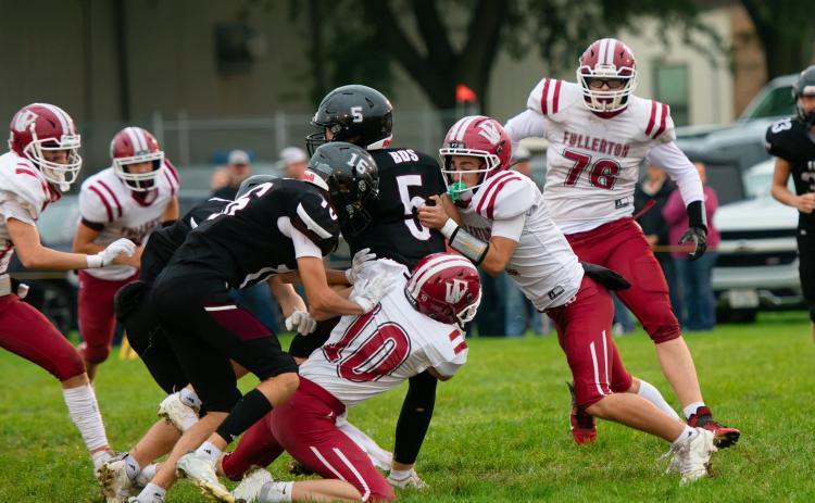 Fullerton's defense kept the pressure on BDS on Friday. NCJ photo by Melissa Aaberg