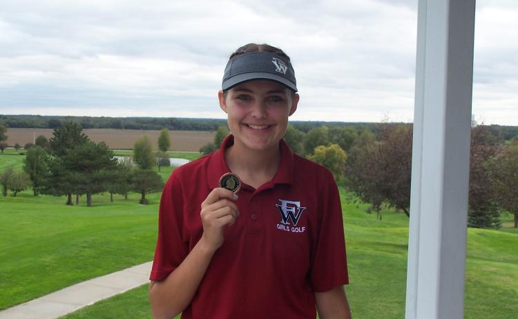 Lylla Sabata earned a medal last week at the Fullerton Invite. Photo provided
