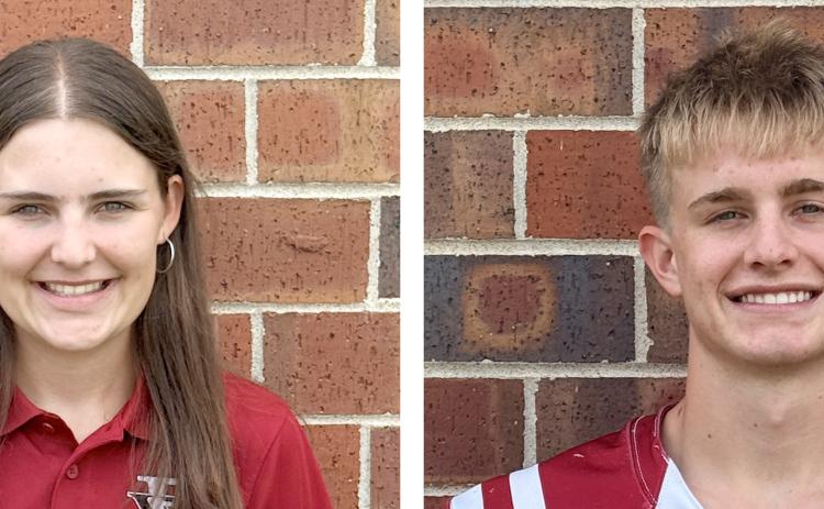 Each week during the school year, the Nance County Journal will select a male and female Athlete of the Week.
