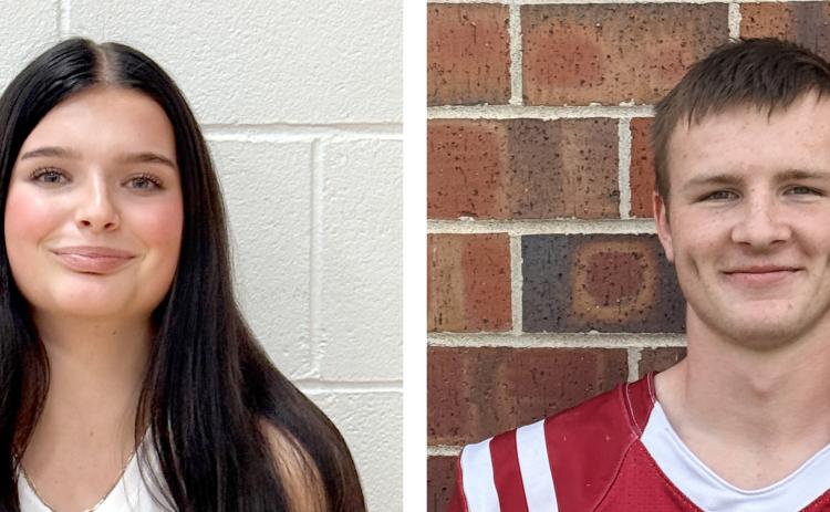 Each week during the school year, the Nance County Journal will select a male and female Athlete of the Week.