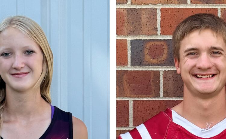 Each week during the school year, the Nance County Journal will select a male and female Athlete of the Week.