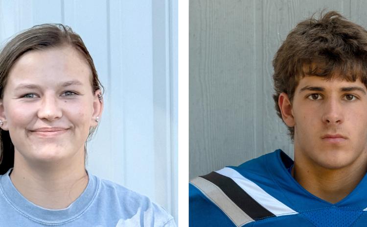 Each week during the school year, the Nance County Journal will select a male and female Athlete of the Week.