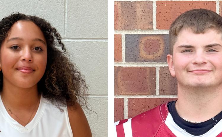 Each week during the school year, the Nance County Journal will select a male and female Athlete of the Week.