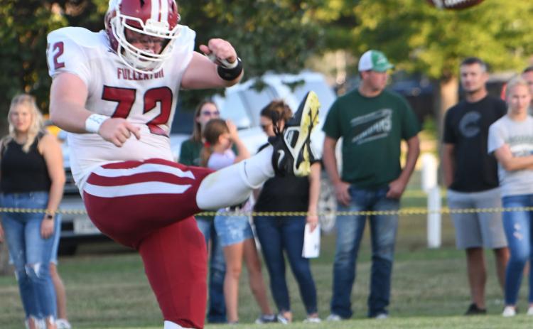 Senior Jerrod Land was selected to the D2-5 All-District Second Team. NCJ file photo by Rick Holtz