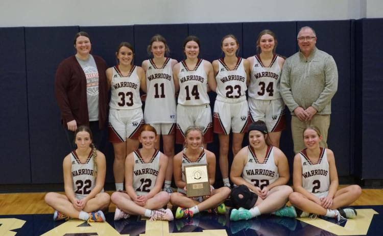 WARRIORS UPSET OPPONENTS PLACING THIRD IN GOLDENROD CONFERENCE