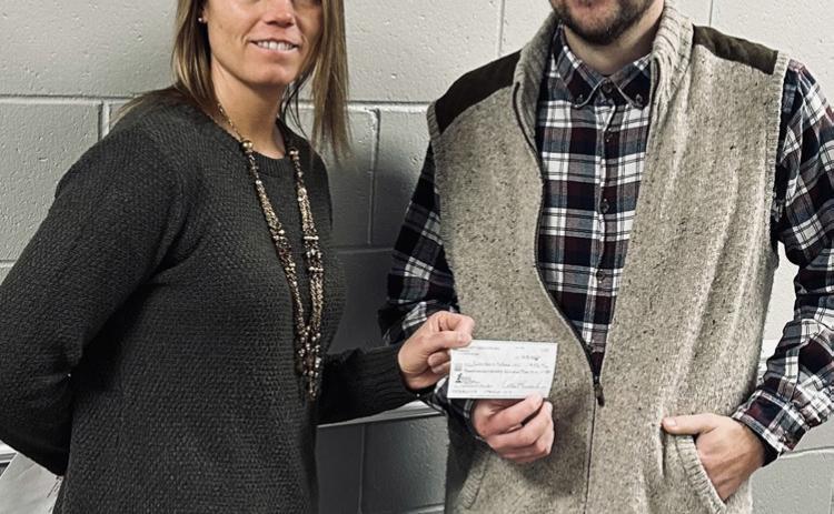 Cookie walk funds donated to groups