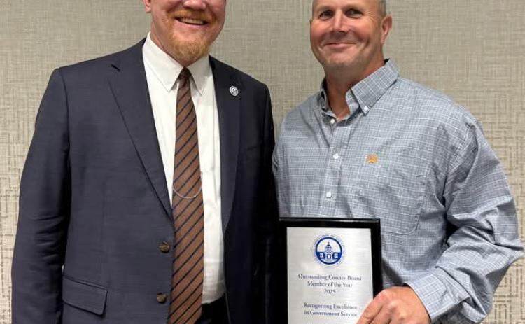 Nance County Supervisor Tim Cornwell was named the recipient of the 2025 Outstanding County Board Member of the Year Award. The Nebraska Association of County Officials award serves as a testament to the vital role county officials like Cornwell play in shaping effective local governments and fostering strong communities across Nebraska. Photo provided