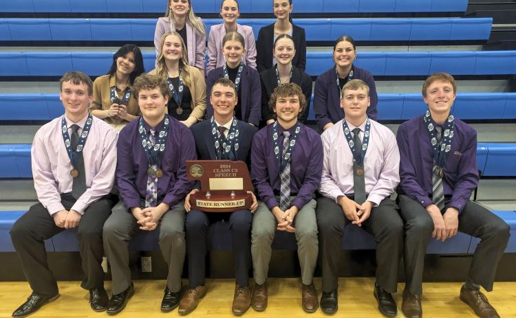 Twin River had 10 entries at state advance to the finals. They finished second in the team sweepstakes. Photo provided