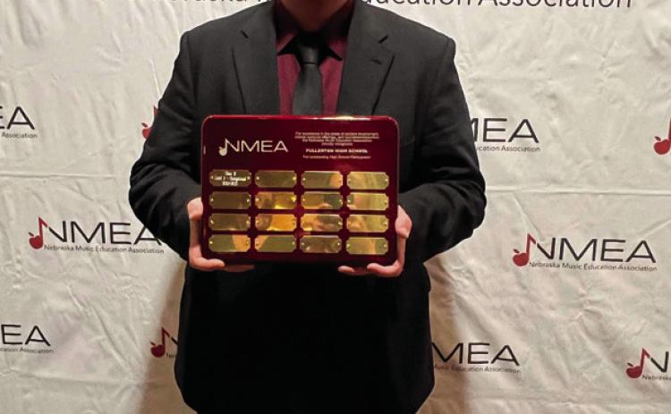 Fullerton Public Music Program Awarded By Nebraska Music Education Association, Hosts Christmas Concert