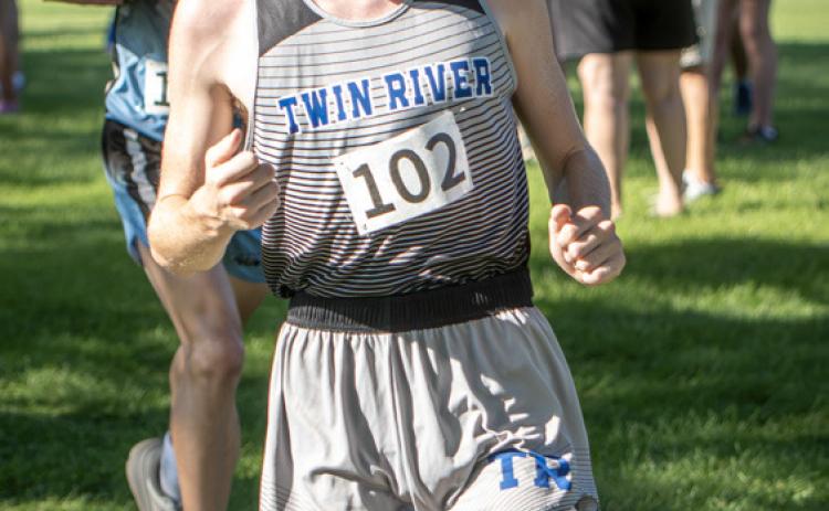 Ryker Stenzel finished 36th with a time of 26:37 on Thursday at the Bergan Catholic - Joe Wojtkiewicz Invitational at Camp Calvin Crest. NCJ file photo by Rick Holtz