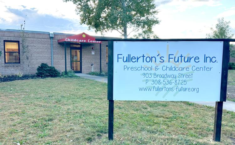 Fullerton’s Future has opened it’s doors and now provides childcare to the community. NCJ photo by Rick Holtz