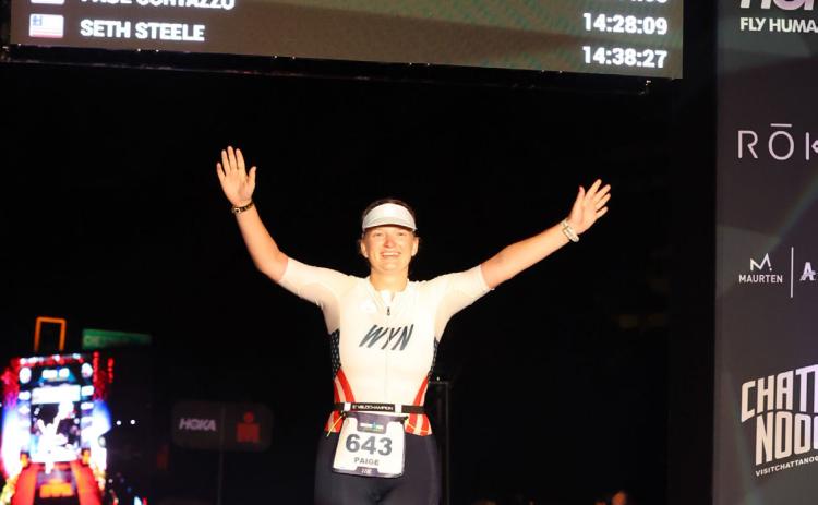 Wood was the 941st person to cross the finish line. She ranked 18th in her division and 179th woman to compete the competition. Photos provided