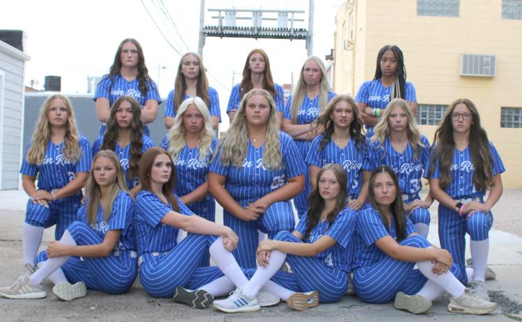 Front row: Kielyn Dohmen, Laynie Allen, Lia Whited, Aubree Brandenburger. Middle row: Emma Preister, JLee Van Driel, Mya Ramaekers, Kaylee Vering, Caylyn Zoucha, Briley Dohmen, Adalyn Bishop. Back row: Sierra Reardon, Jaedyn Friesen, Lily Stenger, Brecklyn Kurz, Jaelynn Johnson. Not pictured: Kaleigh Rickard. Photo provided