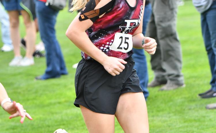 Taylor Cook finished 32nd overall with a time of 29:54.