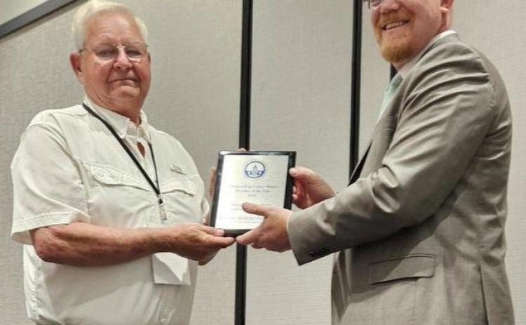 Recognized for his Service