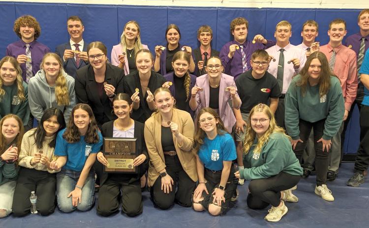 Twin River took home the team sweepstakes at the C2-4 District on Monday. Photo provided