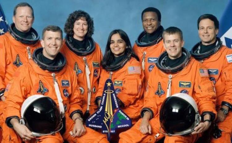 February 1st marks the 20th anniversary of the space shuttle Columbia tragedy. Astronauts William McCool, Michael Anderson, David Brown, Kalpana Chawla, Laurel Clark, Ilan Ramon and commander Rick Husband all died when the space shuttle “Columbia” exploded over Dallas, TX, while returning to Earth. Photo via Getty Images