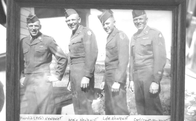 This photo is currently on display at the Nance County Veteran’s Museum. (Answer found on page 7)