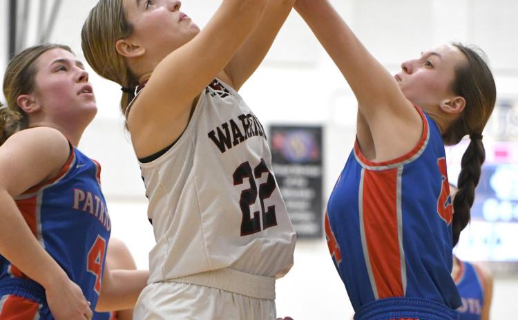 Isabel Norman finished with 2 points against Clarkson/ Leigh and had 8 points against Fillmore Central. NCJ photo by Rick Holtz