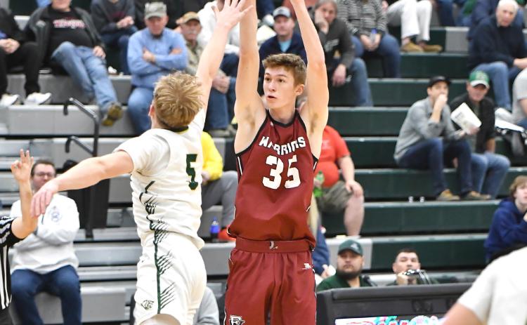 Kane Wetovick broke the Warriors school record for points scored in a career on Friday when the junior scored on a drive to the basket with 7:04 remaining in the first half of Fullerton’s 68-56 win over Central City. NCJ photo by Rick Holtz Check out the NCJ Facebook page to watch the moment the record was shattered