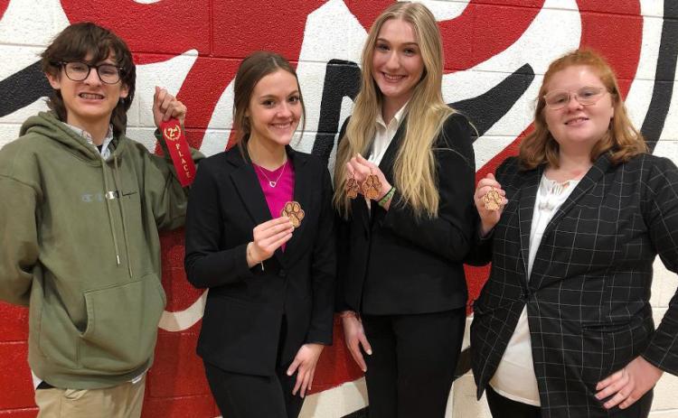 Warriors Speech Team Medalist