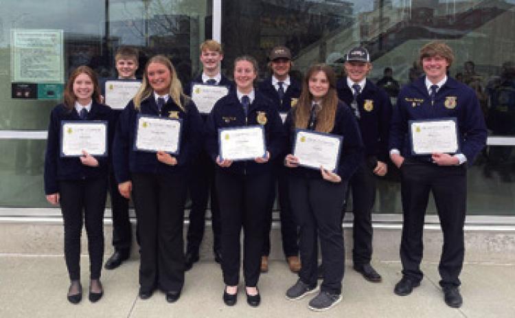 FFA State Degrees