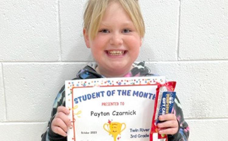 Twin River Students of the Month