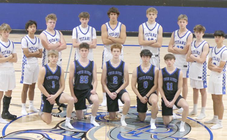 Back row: Chuck Davenport, Jeremiah Baldizon, Owen Johnson, Creighton Weber, Braedyn Raemakers, Caleb Rood, Alex Konwinski, Isaac Styskal, Mateo Ramirez. Front row: Colsten Rodriguez, Micah Stenzel, Adam de Jager, Corbin Rodriguez, Lucas Bartels. Not pictured Ryker Stenzel and Kade Lund. Photo provided