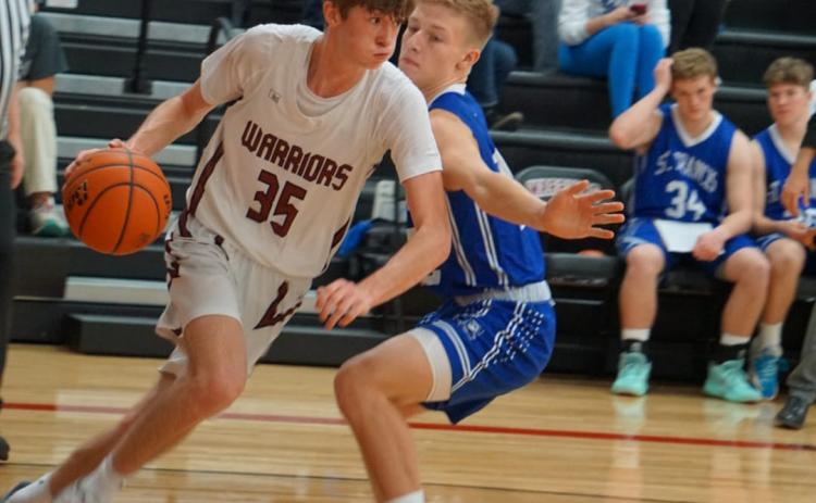Kane Wetovick scored 28 points and grabbed 18 rebounds on Saturday. NCJ photo by Cathy Cook