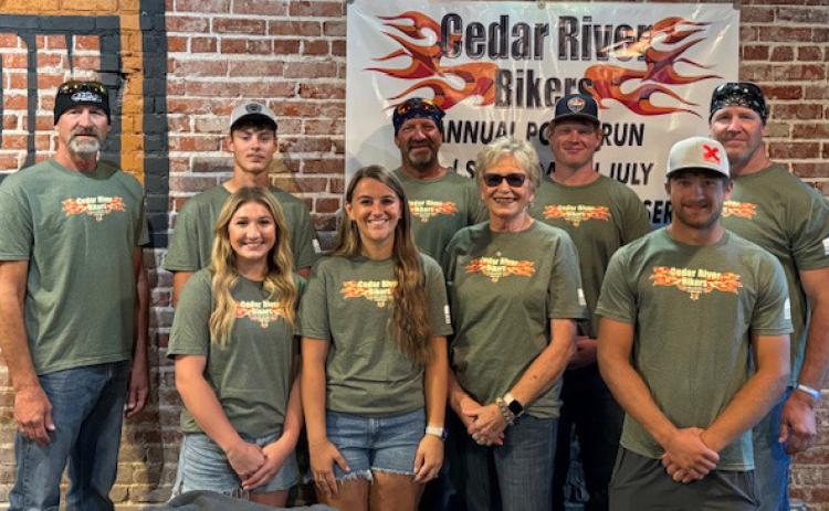Back row Troy Hellbusch, Nolan Dubas, Tim Hellbusch, Aiden Bittner, Tom Hellbusch; front row: Addie Crouse, Keila Dubas, Jan Hellbusch, Fletcher Dubas (not pictured: Roger Helllbusch. Photo provided