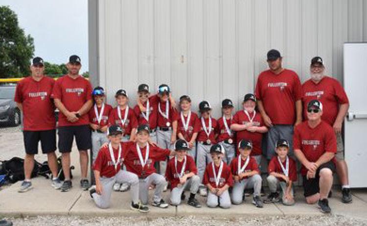 Warrior 8u finishes 4th